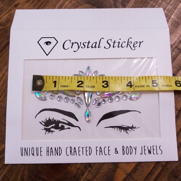 🐳7 for $20 Crystal Face Stickers - Picture 5 of 6